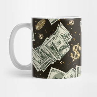 Huge pile of money Mug
